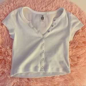 Pacsun Me To We So Peachy Snap T Shirt